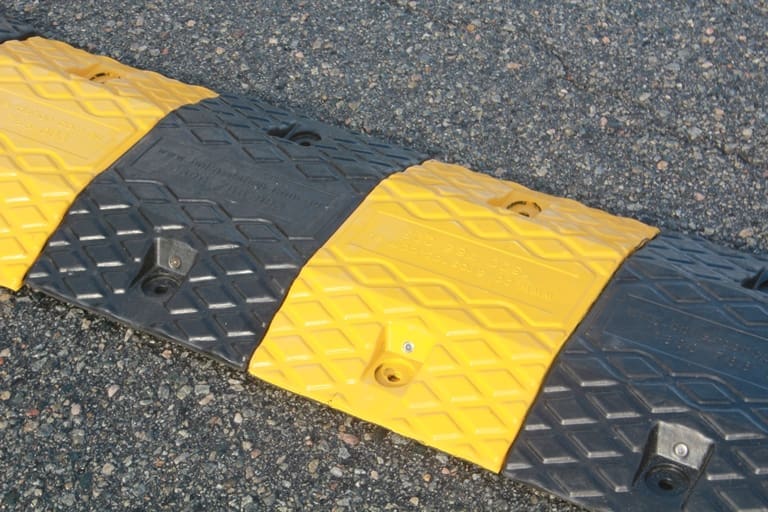 POLY SPEED HUMP | Corsign | LOW DENSITY POLYETHYLENE SPEED HUMP 60mm ...