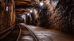 mining site tunnel